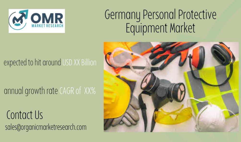 Germany Personal Protective Equipment Market Size, Share & Trends Analysis Report By Product ( Hearing Protection; Professional Footwear; Hand & Arm Protection), By Application Industry, By Distribution Channel, Forecast & Opportunities, 2023- 2031